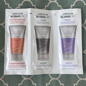 Joico Blonde Life Color Enhancing Masque Foil Trio